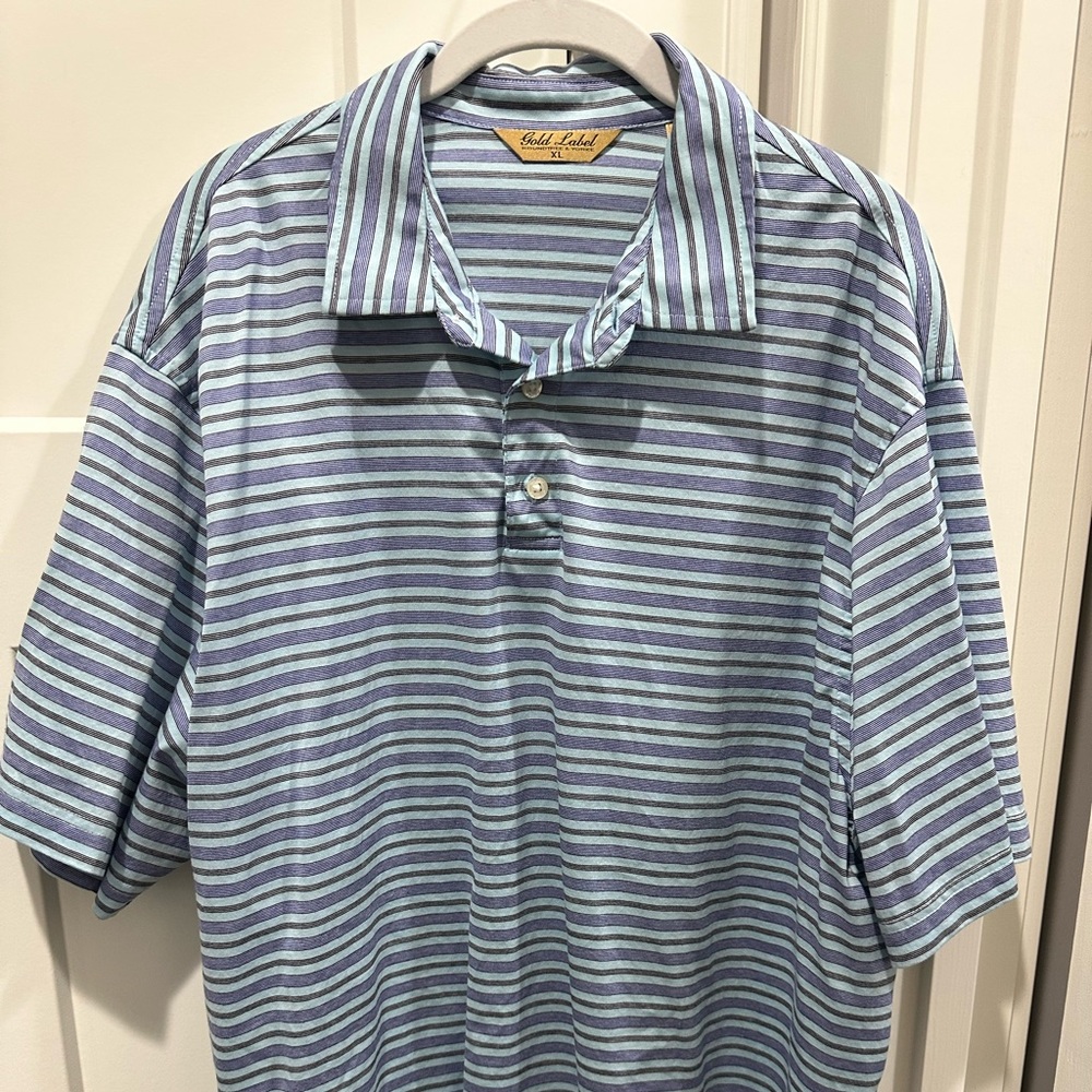 Gold Label (Dillard's) polo shirt size XL. Rarely worn.